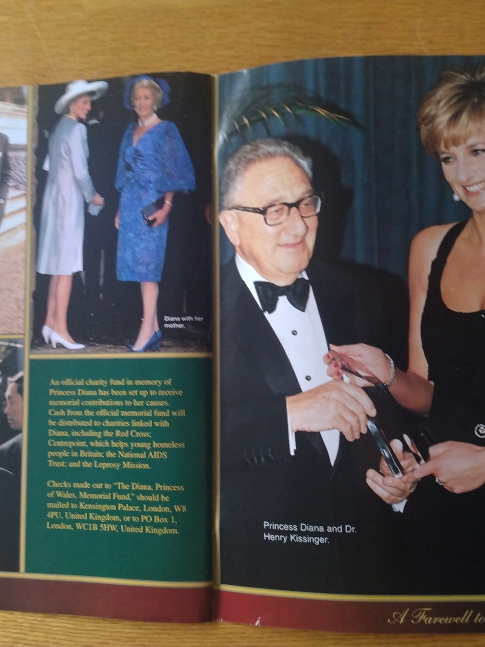 Diana: A Final Farewell - Commemorative Magazine (White, Yellow, Red) - Picture 14 of 15